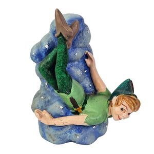 Disney Lenox Magic Thimble Collection Peter Pan Flying 2" Figurine‎